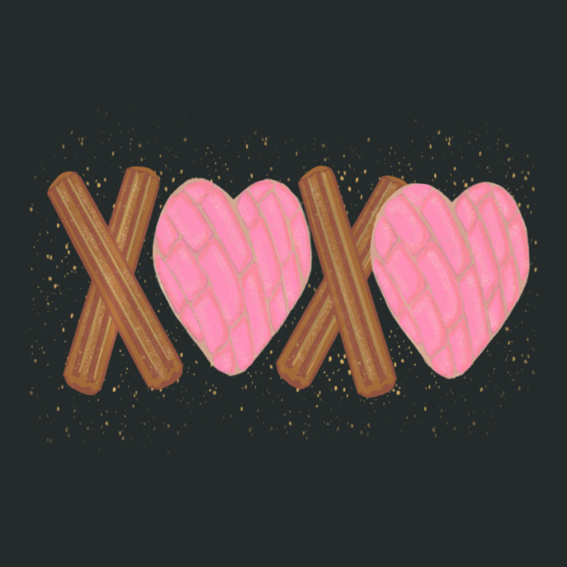 Limited Edition Latinx Valentine's For Latina Concha Churro Women's Triblend Scoop T-shirt by Ricarda Petrie | Artistshot