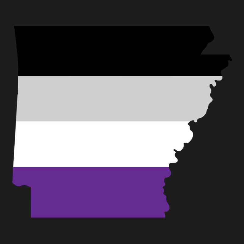 Arkansas Asexual Pride Classic T-shirt by Binzdodi | Artistshot