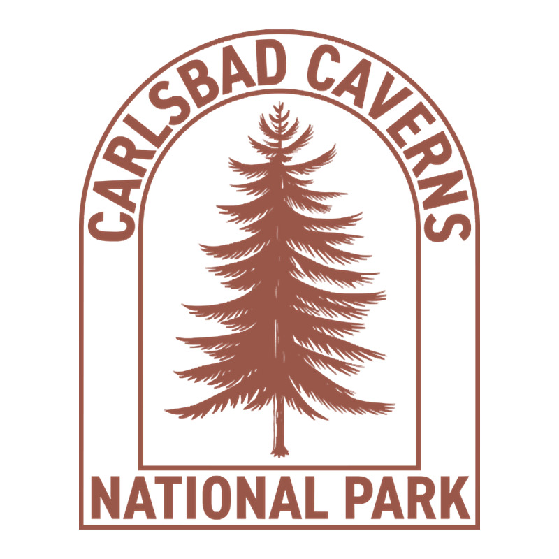 Carlsbad Caverns National Park New Mexico Vintage Tree Sticker | Artistshot