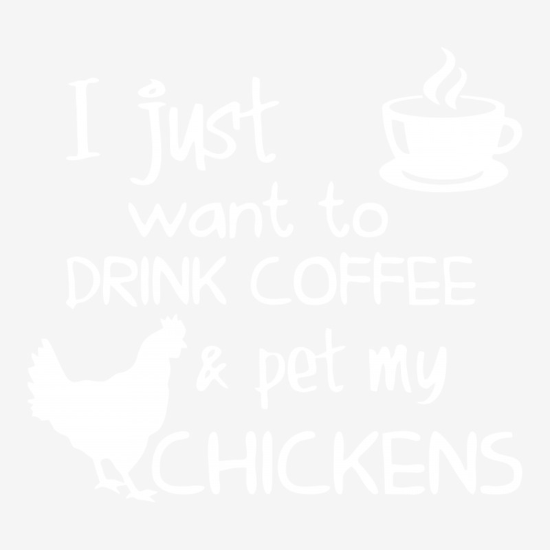 Drink Coffee And Pet My Chickens Travel Mug | Artistshot