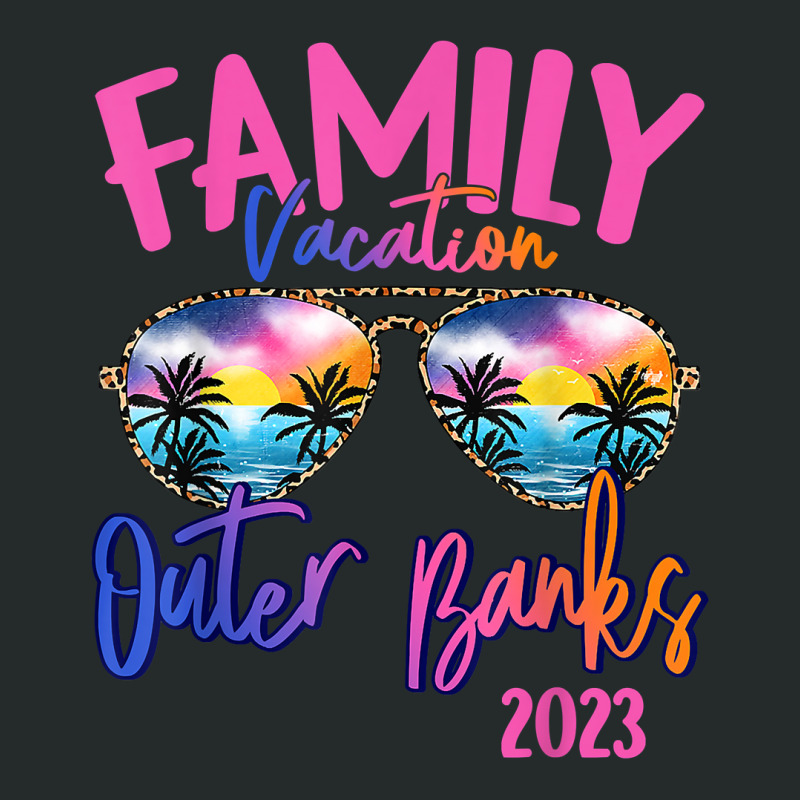 Outer Banks Carolina 2023 Sunglasses Theme Family Vacation T Shirt Women's Triblend Scoop T-shirt by calvinittgos | Artistshot