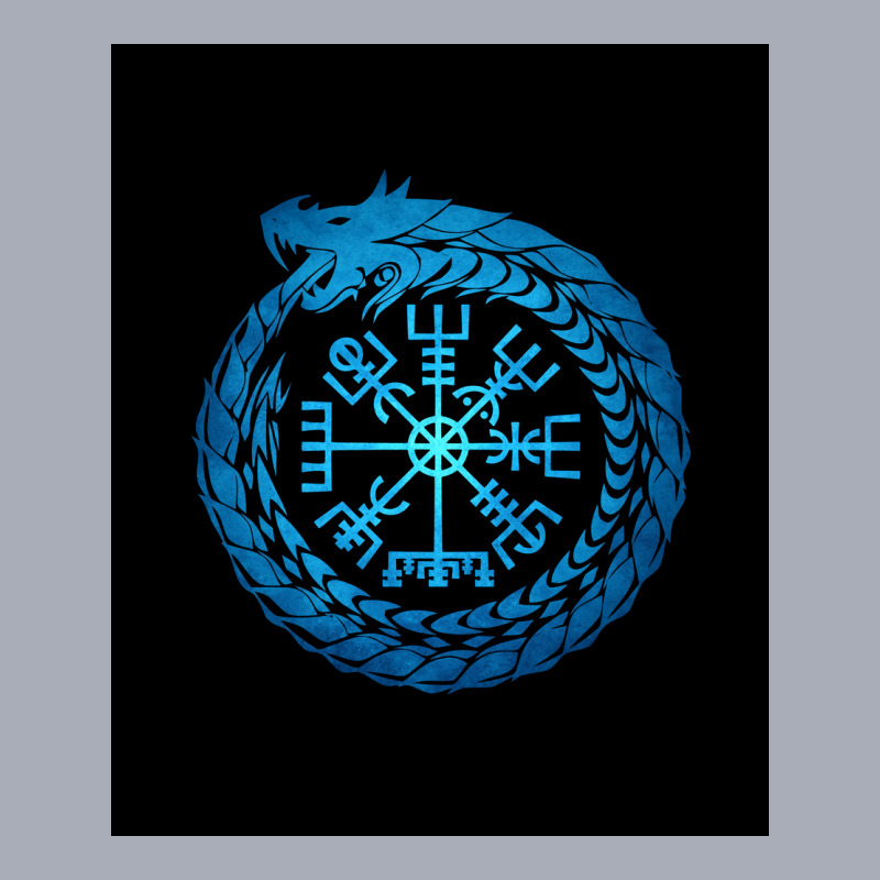 Vegvisir Jormungandr World Serpent  Green Blue Tank Dress by wedmanrolingf | Artistshot