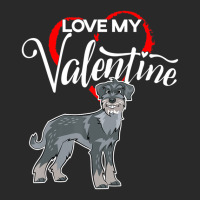 Trending Love My Standard Schnauzer Dog Valentine's Day Printed Hat | Artistshot