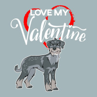 Trending Love My Standard Schnauzer Dog Valentine's Day Unisex Sherpa-lined Denim Jacket | Artistshot