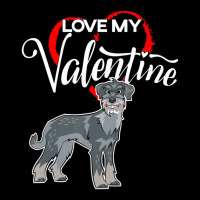 Trending Love My Standard Schnauzer Dog Valentine's Day Lightweight Hoodie | Artistshot