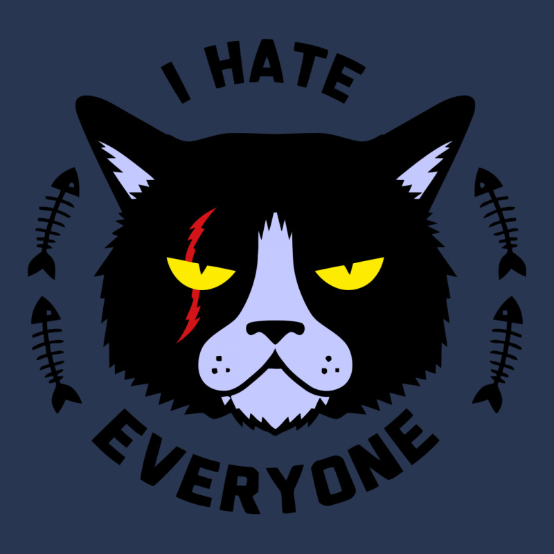 I Hate Everyone Men Denim Jacket | Artistshot