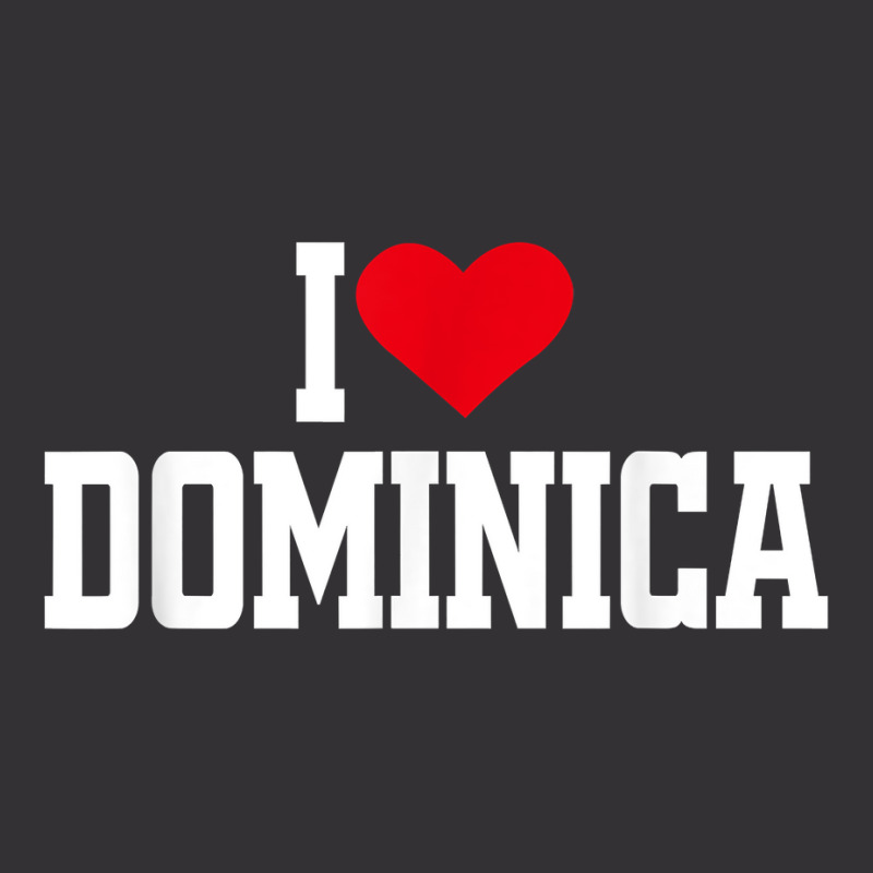 I Heart Dominica With Red Heart, I Love Dominica T Shirt Vintage Hoodie And Short Set by barrydygertkkx | Artistshot