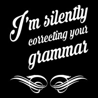 I'm Silently Correcting Your Grammar Fleece Short | Artistshot