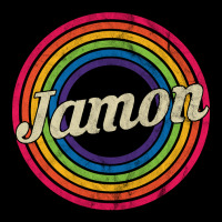 Jamon - Retro Rainbow Faded-style Long Sleeve Shirts | Artistshot