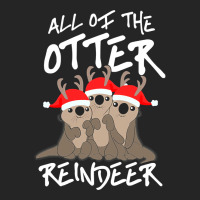 All Of The Otter Reindeer Christmas Holiday Unisex Hoodie | Artistshot