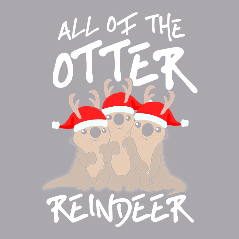 All Of The Otter Reindeer Christmas Holiday Youth 3/4 Sleeve | Artistshot