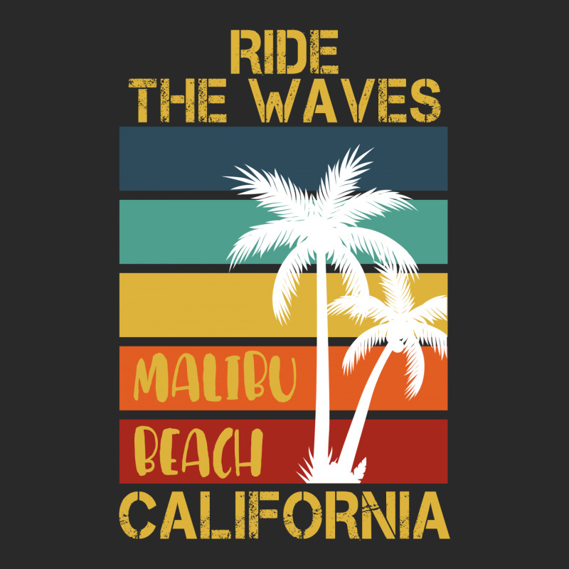 Ride Te Waves Malibu Beach California Toddler T-shirt by autlu2024 | Artistshot