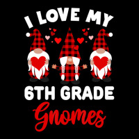 Limited Edition I Love My 6th Grade Gnomes Cute Valentines Day Teacher Baby Bibs | Artistshot