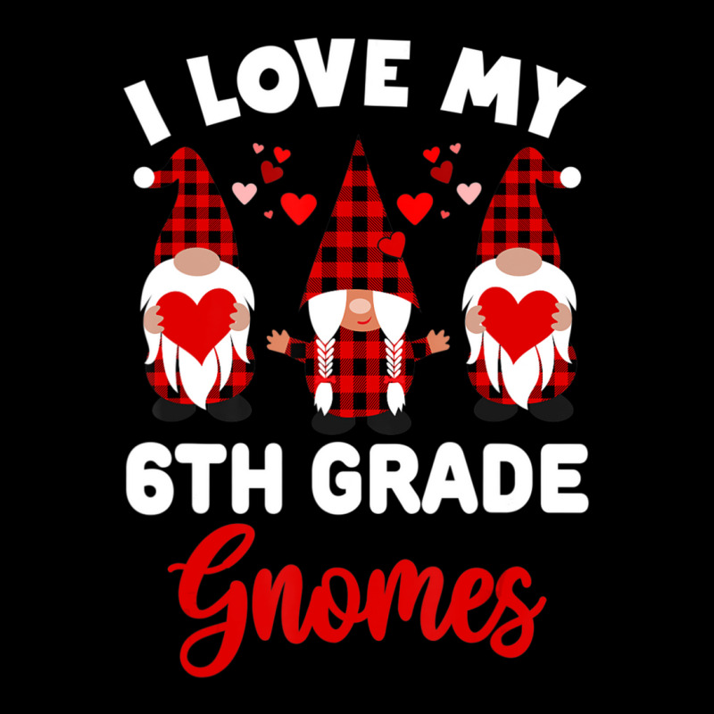 Limited Edition I Love My 6th Grade Gnomes Cute Valentines Day Teacher Baby Beanies by Bostic Walling | Artistshot