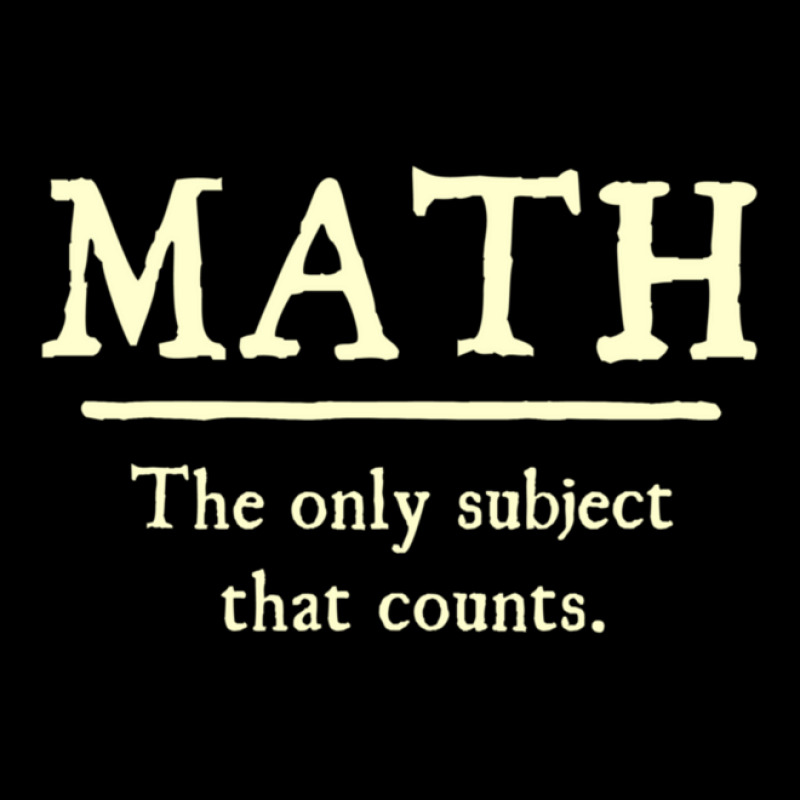 Math The Only Subject That Counts Long Sleeve Shirts | Artistshot