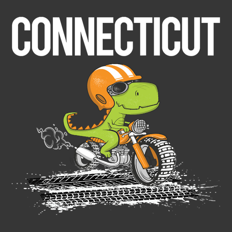 Biking Dinosaur Connecticut Toddler Hoodie | Artistshot