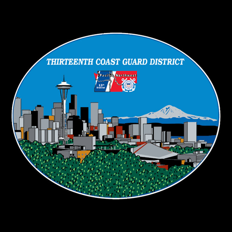 13th Cg District Pacific Northwest Pocket T-shirt | Artistshot