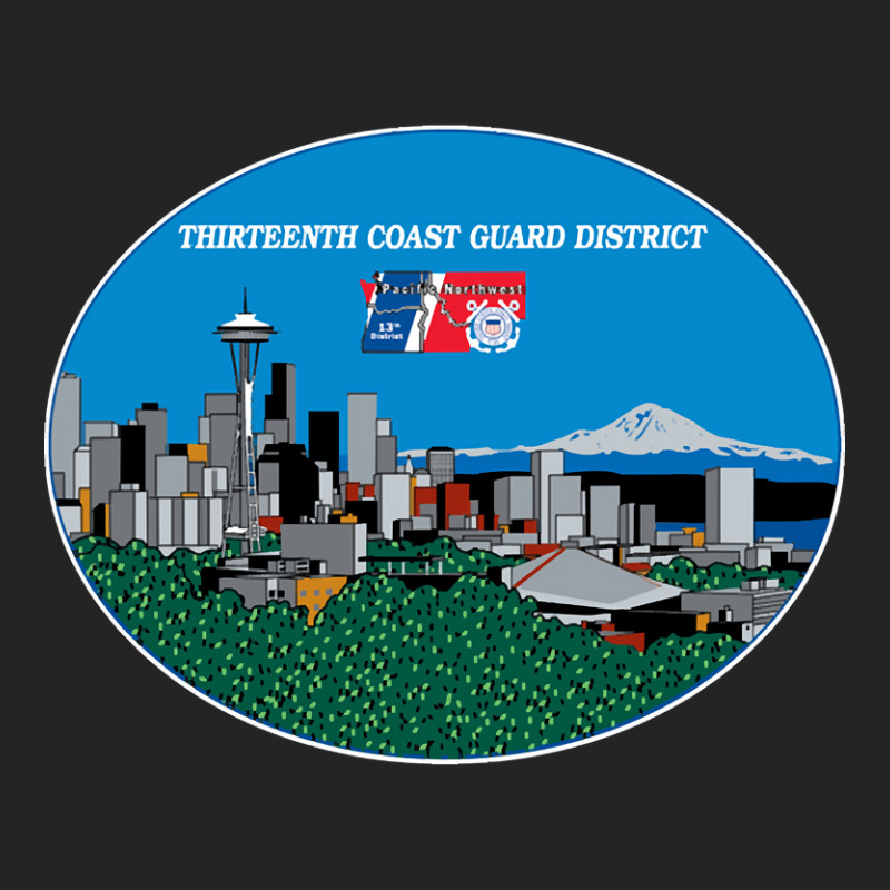 13th Cg District Pacific Northwest 3/4 Sleeve Shirt | Artistshot