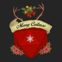 Merry Critmas Dice Unisex Hoodie | Artistshot