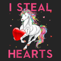 I Steal Hearts Valentines Unicorn Shirt Valentine Apparel T Shirt Unisex Hoodie | Artistshot