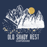 Old Shady Rest Campground Shirt Ladies Denim Jacket | Artistshot