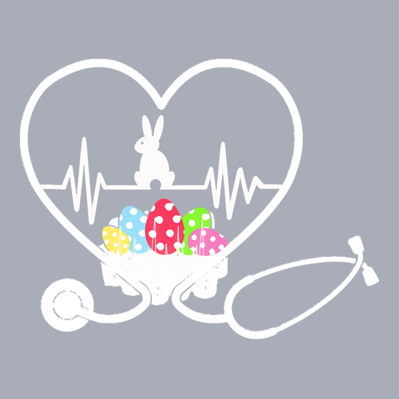 Easter Day T  Shirt Stethoscope Nurse Tail Easter Bunny Colorful Eggs Tank Dress | Artistshot