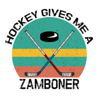 Hockey Gives Me A Zamboner For Light Maternity Scoop Neck T-shirt | Artistshot