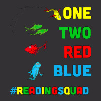 Trending Reading Teacher Squad Oh The Places One Two Red Blue Fish Vintage Short | Artistshot