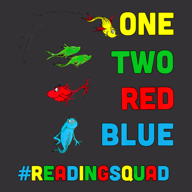 Trending Reading Teacher Squad Oh The Places One Two Red Blue Fish Vintage Short by yumgaugeteuda | Artistshot