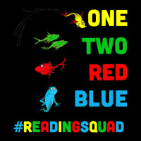 Trending Reading Teacher Squad Oh The Places One Two Red Blue Fish Unisex Jogger | Artistshot