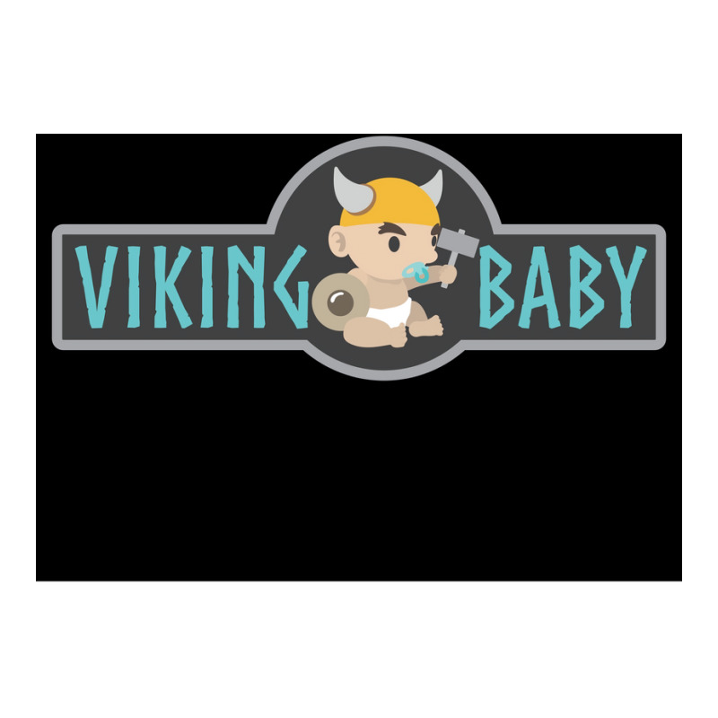 Viking Baby With Pacifier Vikings Gift Idea  70s Boy Men's Long Sleeve Pajama Set | Artistshot