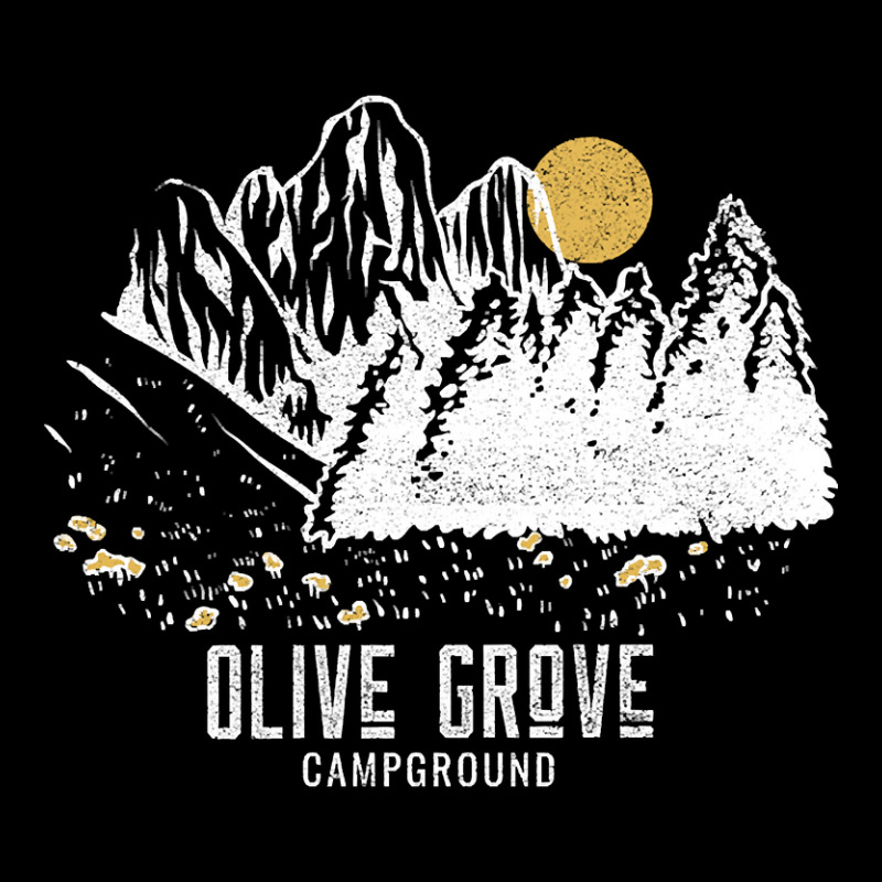 Olive Grove Campground Shirt Adjustable Cap | Artistshot