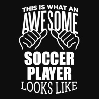 Awesome And Funny This Is What An Awesome Soccer Lover Looks Like Gift Crop Top | Artistshot