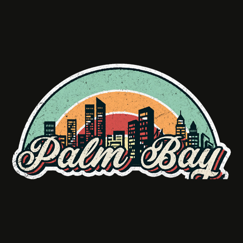 Palm Bay City Retro Scorecard Crop Tee by cryingfamilies16 | Artistshot