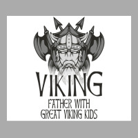 Viking Father With Great Viking Kids  Red Tumblr T-shirt | Artistshot