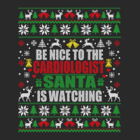 Be Nice To The Cardiologist Santa Is Watching Ugly Christmas Sweater Toddler T-shirt | Artistshot