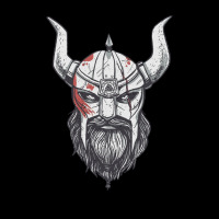 Viking Warrior Head Illustration Image  Gift Hippie V-neck Tee | Artistshot