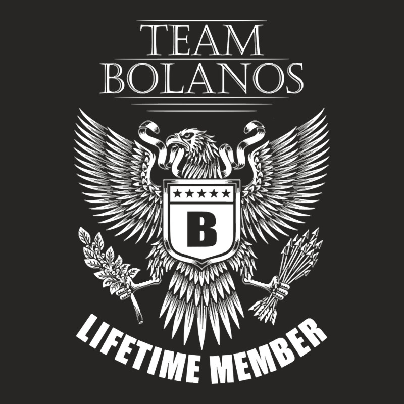 Bolanos Name Team Shirt Bolanos Lifetime Member Ladies Fitted T-Shirt by denverhumans58 | Artistshot