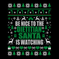 Be Nice To The Dietitian Santa Is Watching Ugly Christmas Sweater Youth Jogger | Artistshot