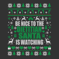 Be Nice To The Dietitian Santa Is Watching Ugly Christmas Sweater Baby Bodysuit | Artistshot