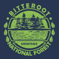 Bitterroot National Forest, Montana State, Nature Landscape Ladies Denim Jacket | Artistshot