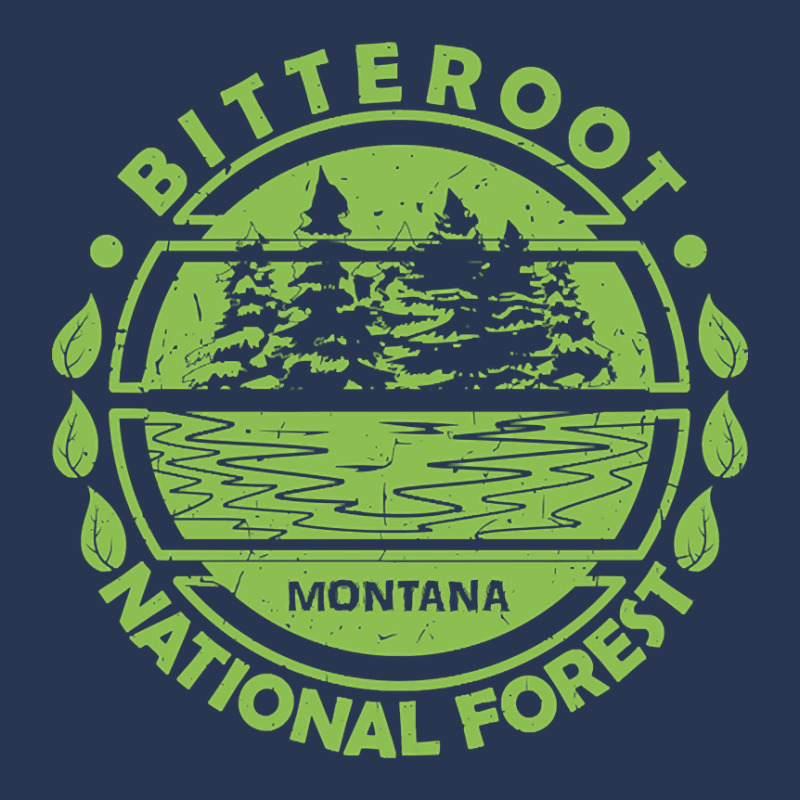 Bitterroot National Forest, Montana State, Nature Landscape Ladies Denim Jacket by kayakbetween30 | Artistshot