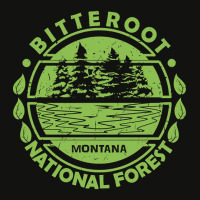 Bitterroot National Forest, Montana State, Nature Landscape Scorecard Crop Tee | Artistshot