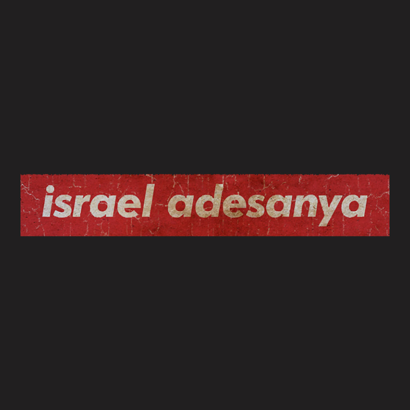 Israel Adesanya - Simple Red Vintage T-shirt | Artistshot