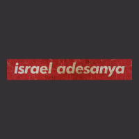 Israel Adesanya - Simple Red Vintage Vintage Hoodie | Artistshot