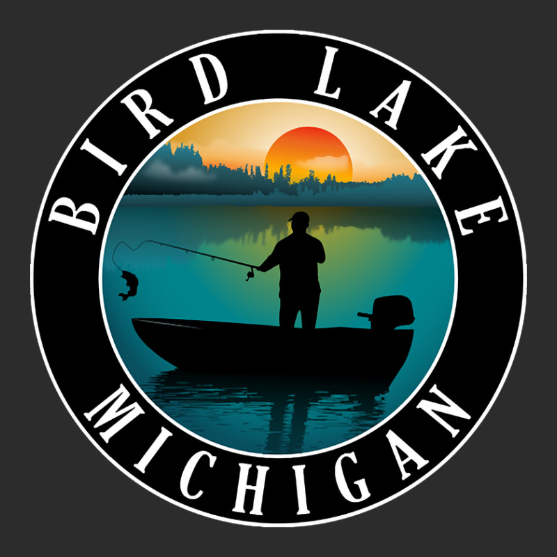 Bird Lake Fishing Michigan Sunset Exclusive T-shirt | Artistshot