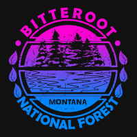 Bitterroot National Forest, Montana State, Nature Landscape-8rvqh Baby Bibs | Artistshot