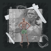 Israel Adesanya Mma Paper Poster Montr?al 3 Women's Triblend Scoop T-shirt | Artistshot