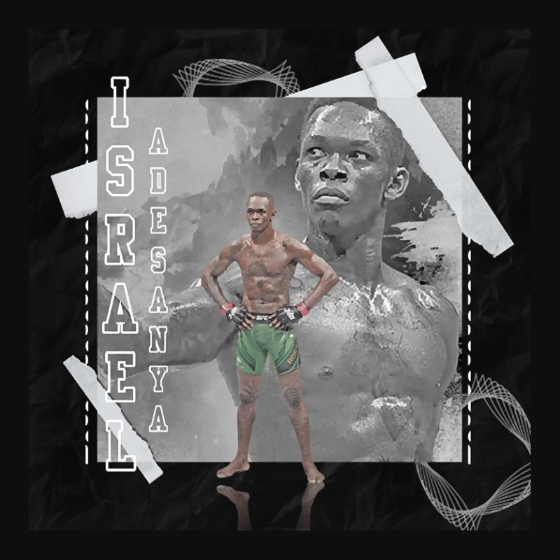 Israel Adesanya Mma Paper Poster Montr?al 3 Crop Top by trampolinnervous53 | Artistshot