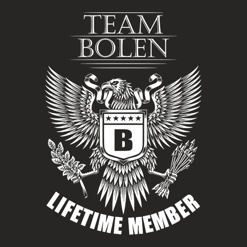 Bolen Name Team Shirt Bolen Lifetime Member Ladies Fitted T-Shirt by denverhumans58 | Artistshot